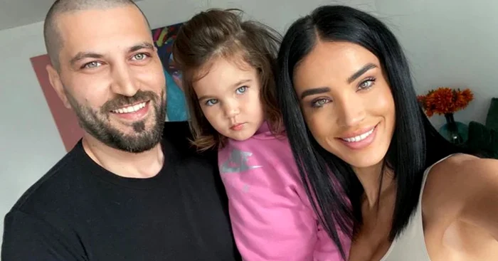 Adelina și Virgil alături de fiica lor, Zenaida / foto: Instagram