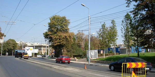 Intervenţii la şină pe strada Palat
