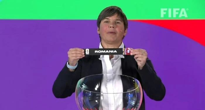 România a fost extrasă din urna a doua valorică la tragerea la sorți organizată de FIFA. Captură TV