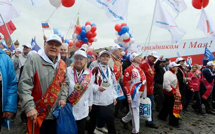 Paradă de 1 Mai , la Moscova