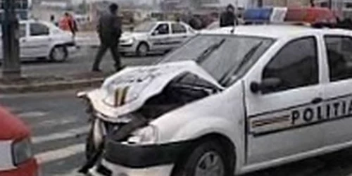 Poliţistul şi-a accidentat mortal un coleg