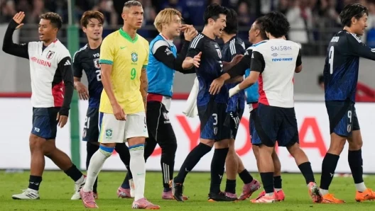 Brazilia a luat bătaie de la Japonia, după ce a condus cu 2-0. Naționala lui Ancelotti și-a făcut harakiri după pauză