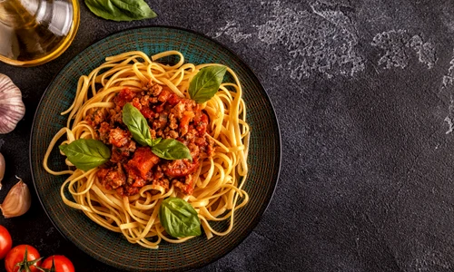 Paste italiene bolognese. FOTO Shutterstock