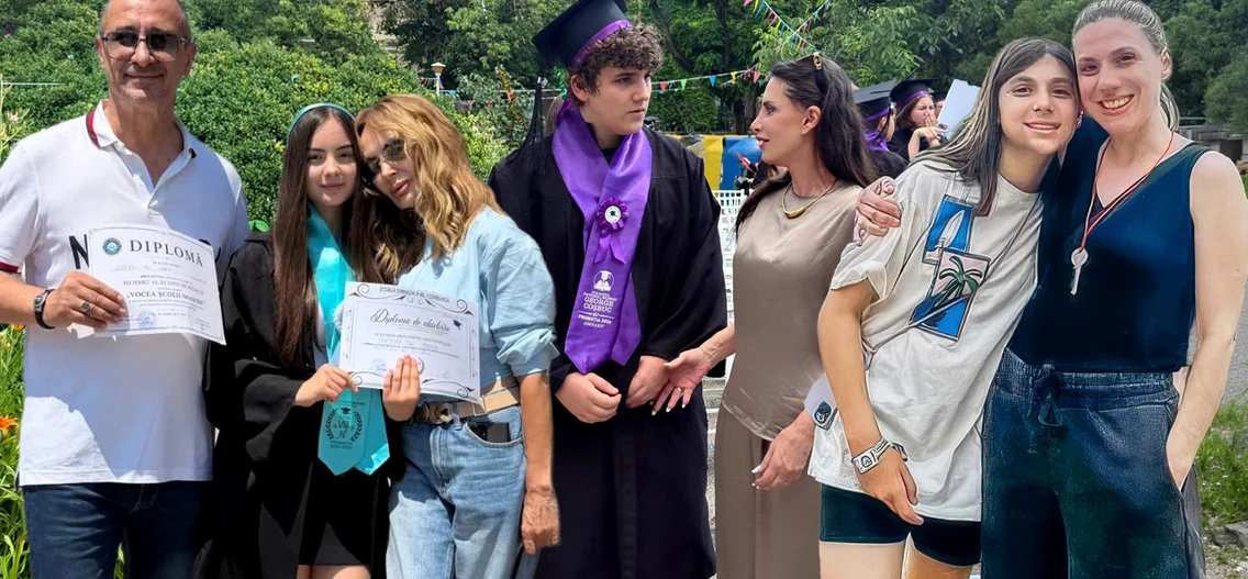 Daniela Gyorfi, Mara Bănică și Tily Niculae au avut azi mari emoții pentru copiii lor, la primul examen de la Evaluarea Națională 