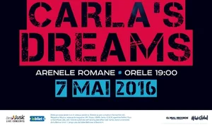 Trupa Carla&#039;s Dreams are multe concerte în România, dar acesta este primul de o asemenea amploare jpeg