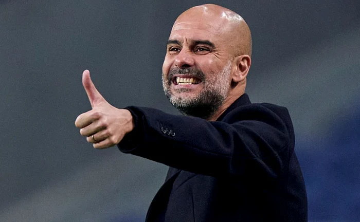 Pep Guardiola, mare antrenor și mare crai. Foto Getty images