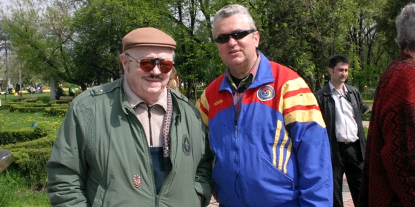 Ion Lucian (stânga) a încetat din viaţă sâmbătă, 31 martie 2012 