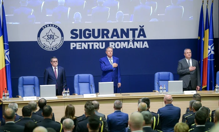 Klaus Iohannis la bilantul SRI FOTO Presidency