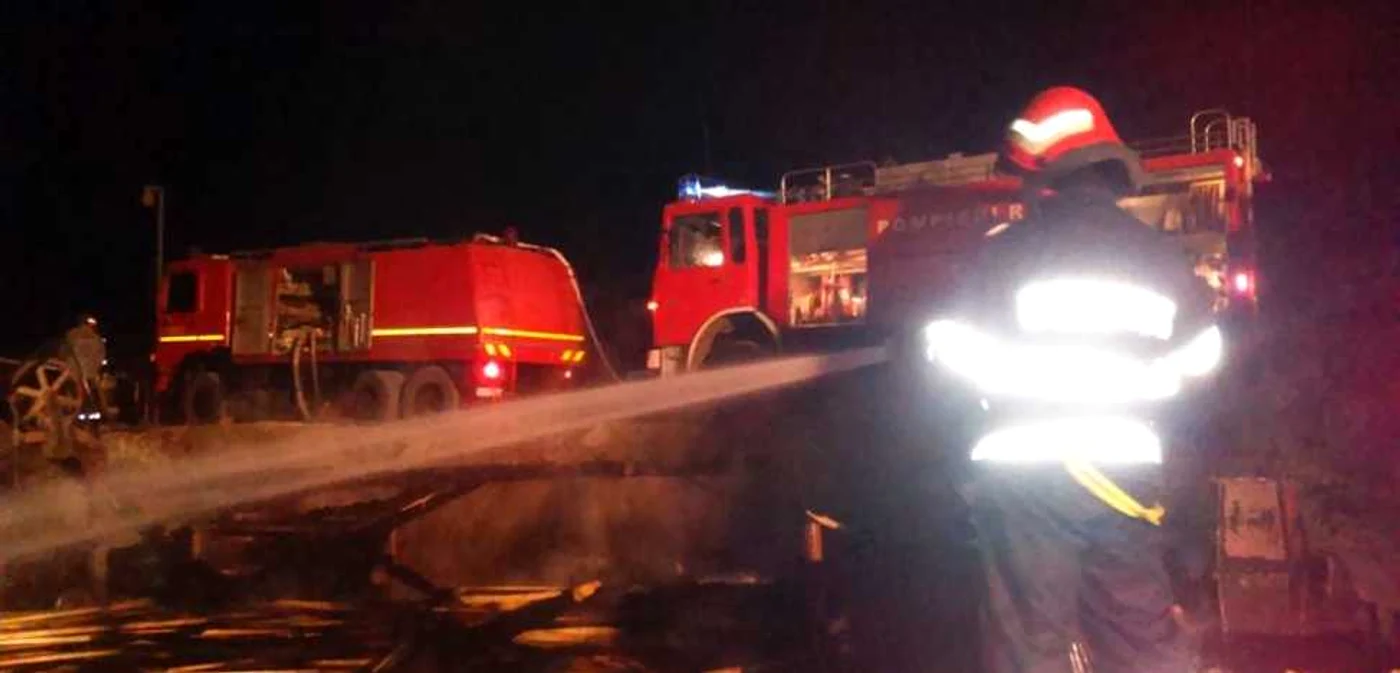 Numărul incendiilor, în creştere iarna FOTO Adevărul