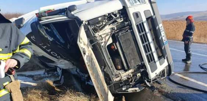 Accident pe DN 21 Brăila-Slobozia FOTO Adevărul