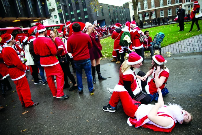 parada santacon din londra