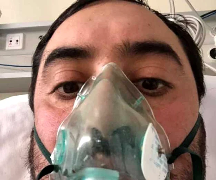 Nicolae Rădiţa, în secţia de reanimare. FOTO Facebook.