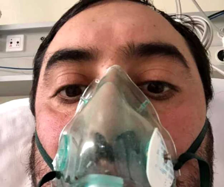 Nicolae Rădiţa, în secţia de reanimare. FOTO Facebook.