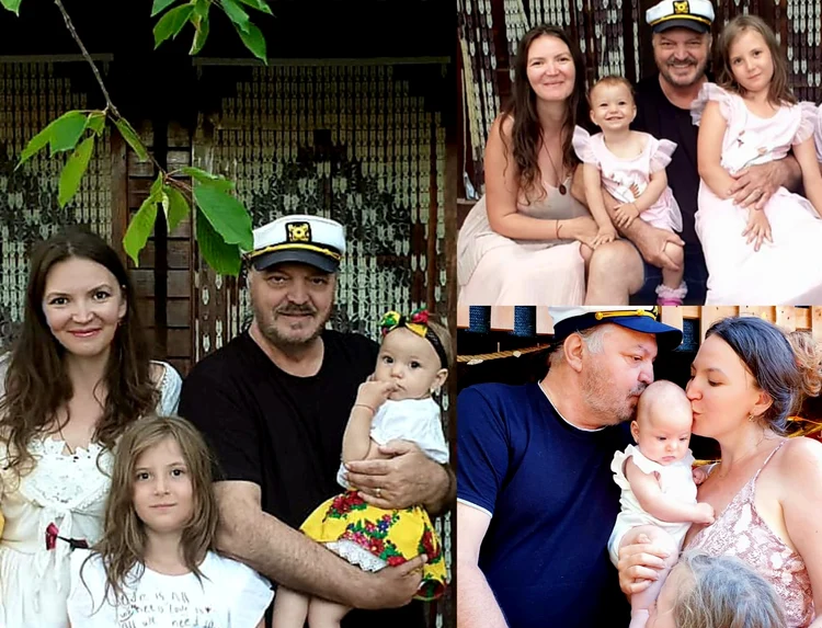 Victor Socaciu și o parte din familia sa. FOTO arhivă personală