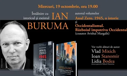 Ian Buruma la Librăria Humanitas de la Cișmigiu jpeg
