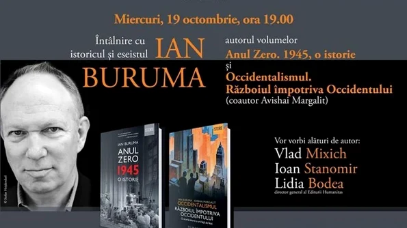 Ian Buruma la Librăria Humanitas de la Cișmigiu jpeg