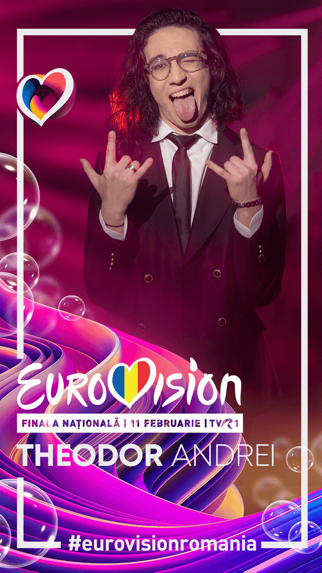 Theodor Andrei, reprezentantul româniei la Eurovision