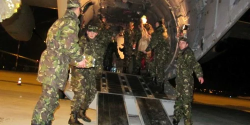 Ajutoare sinistrati la Aeroportul Sibiu