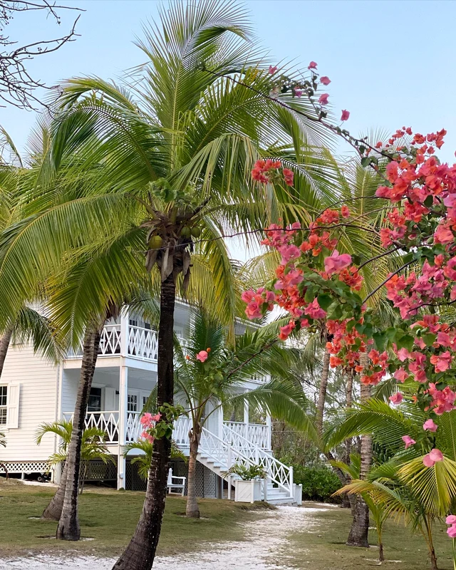 casa de oaspeți din Bahamas deținută de India Hicks, fina regelui Charles
