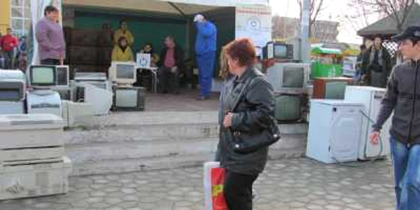 Persoanele care vor dona echipamentele electrice vor participa la tombolă 