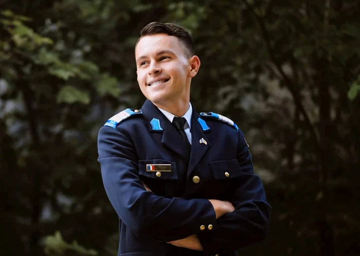 Daniel Popa vrea să devină inginer IT FOTO Colegiul Militar „Mihai Viteazul”