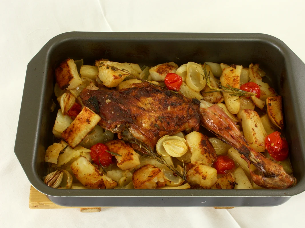Cea mai bună rețeta de Pulpă de miel cu legume la tavă by Chef Jakob Hausmann