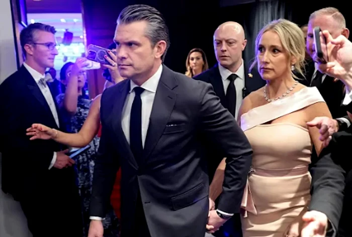 Jennifer Rauchet și Pete Hegseth. Foto: captură video New York Post