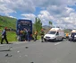 Accident în Caraș FOTO DRDP Timișoara