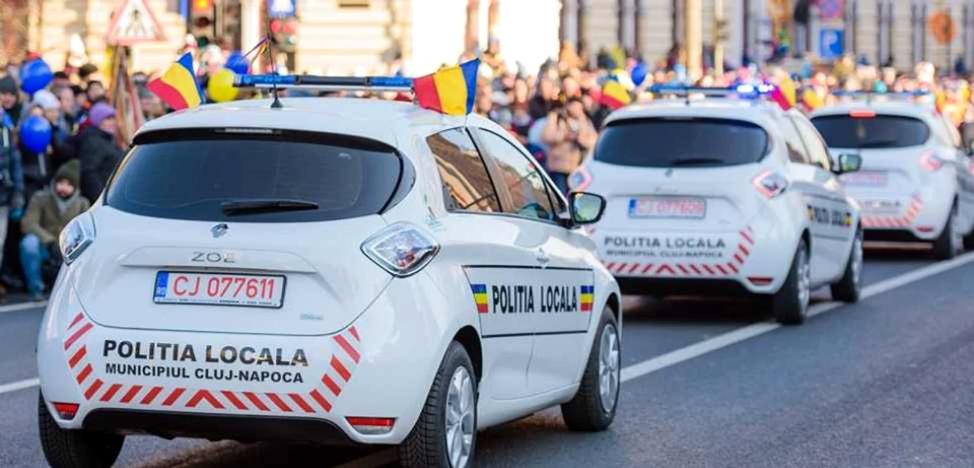 politia locala cluj masini electrice foto facebook emil boc