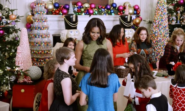 First Lady debuts White House Holiday decorations DC jpeg
