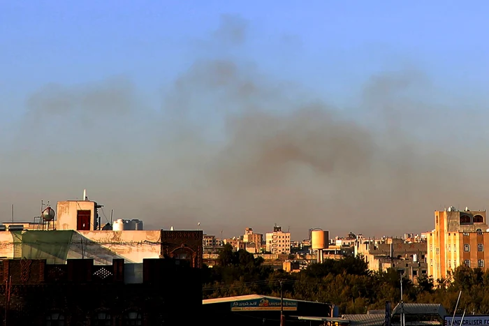 Israelul a bombardat Aeroportul Internațional Sanaa FOTO PROFIMEDIA