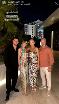 Mario Fresh a mers cu familia în Dubai / foto: Instagram