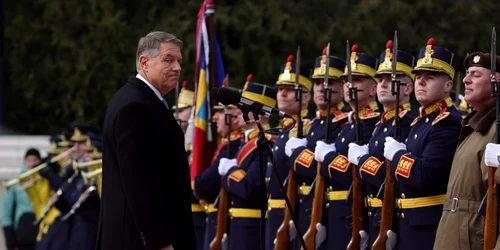 Ceremonia care a marcat încheierea mandatului președintelui Klaus Iohannis de la Palatul Cotroceni, în București. FOTO Inquam Photos / Octav Ganea