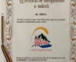 Certificatul de înregistrare la OSIM a mărcii „Vâlcea - cel mai frumos judeţ din România” Foto Adevărul 