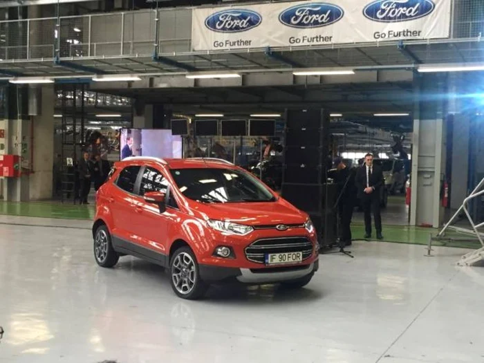 Noul autoturism EcoSport va fi pordus la Craiova din toamna anului 2017