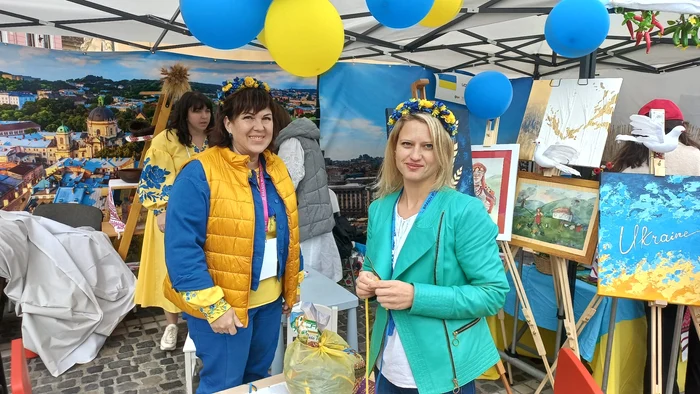 Ucrainencele se simt și acum bine primite la Brașov FOTO Ioan Buciumar