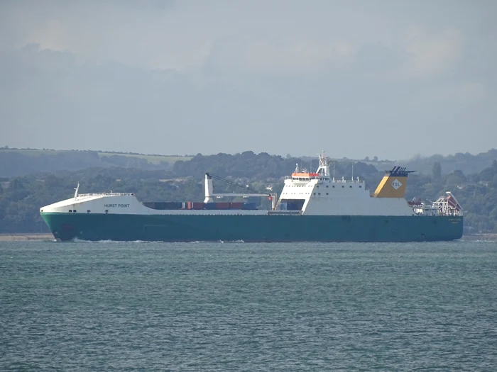 Vasul MV Hurst Point FOTO: X