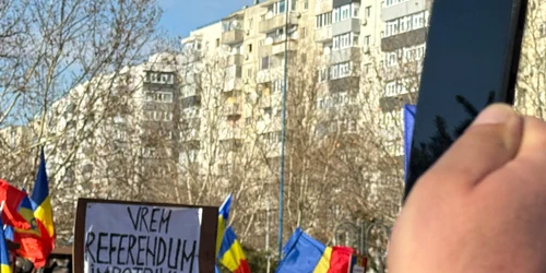 protest georgescu 2, foto Adevarul jpg