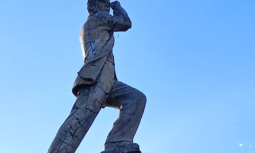 Statuia lui Vasile Roaită din Parcul CFR FOTO MA (7) jpg