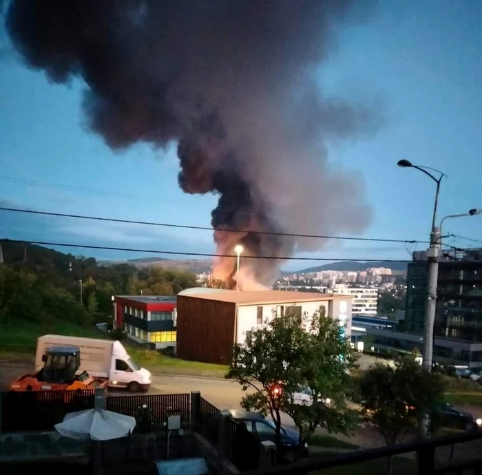 cluj tetarom incendiu