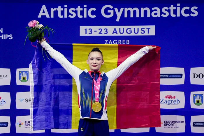 Aniela provine dintr-o familie care iubește sportul, fratele ei făcând lupte (Foto: FR de Gimnastică