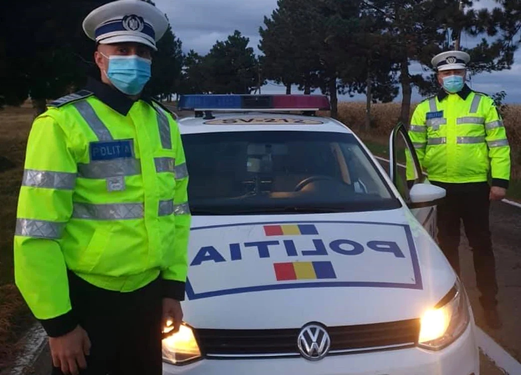 Polițiștii i-au suspendat permisul de conducere șoferului teribillist Sursă foto: Ministerul Afacerilor Interne