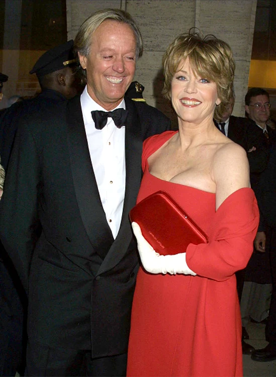 Peter, alături de sora lui, actrița Jane Fonda