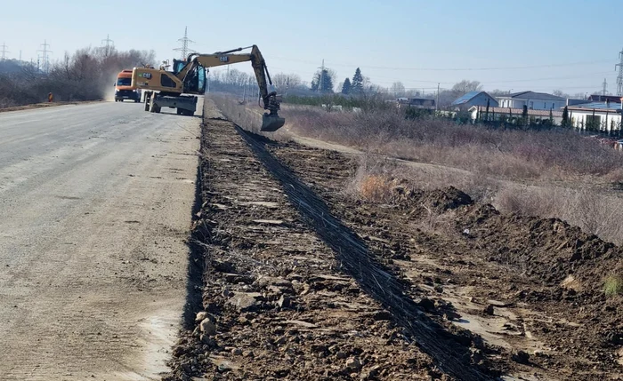 Construcția centurii Timișoara-Sud FOTO DRDP Timișoara