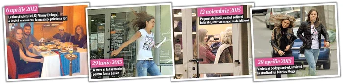 
    18 noiembrie 2015. Anna Lesko, însoţită de Ştefania Grosu, a mers la un salon de fiţe din DorobanţiFoto: Blitz  