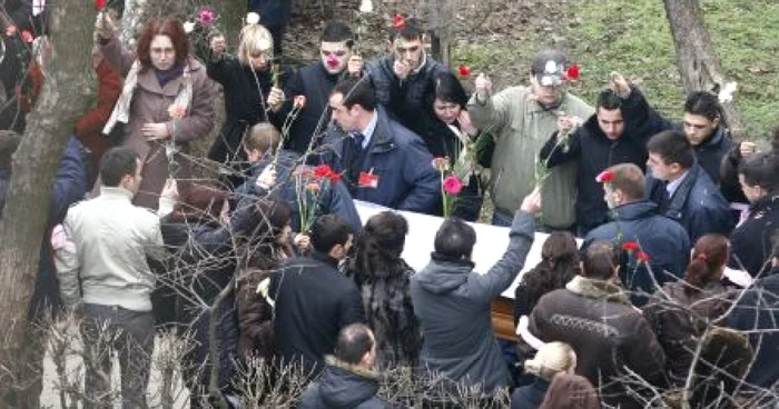 Gabriela Stelea a fost înmormântată la Cimitirul Nord