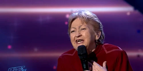 Scandal în online după Românii au talent: Golden Buzz pentru o concurentă de 83 de ani, contestat de telespectatori FOTO: captură video YouTube
