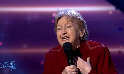 Scandal în online după Românii au talent: Golden Buzz pentru o concurentă de 83 de ani, contestat de telespectatori FOTO: captură video YouTube