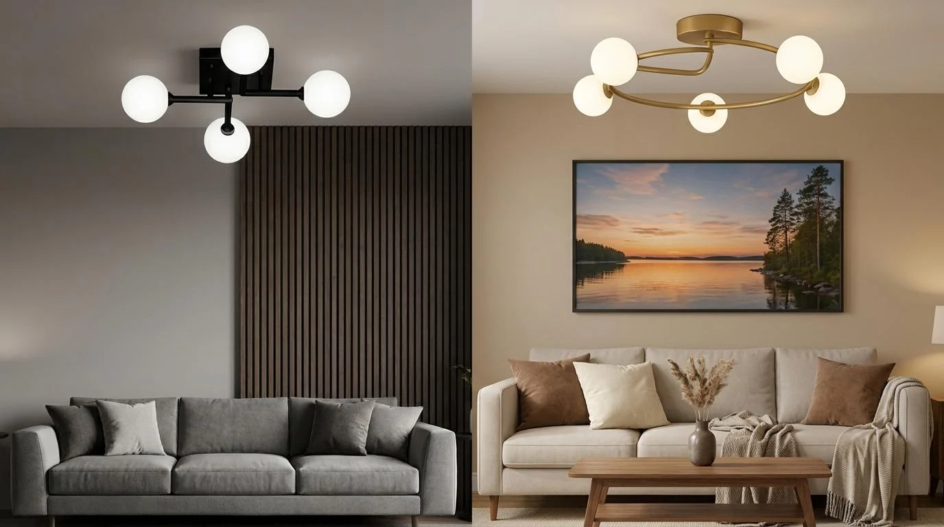 Lustre LED Novix și Nordic: Alegerea Ideală pentru Iluminatul Modern și Eficient al Casei Tale