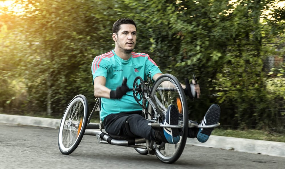 PORTRET „Mai departe“ cu George Baltă, fost rugbist și maratonist în scaun cu rotile FOTO